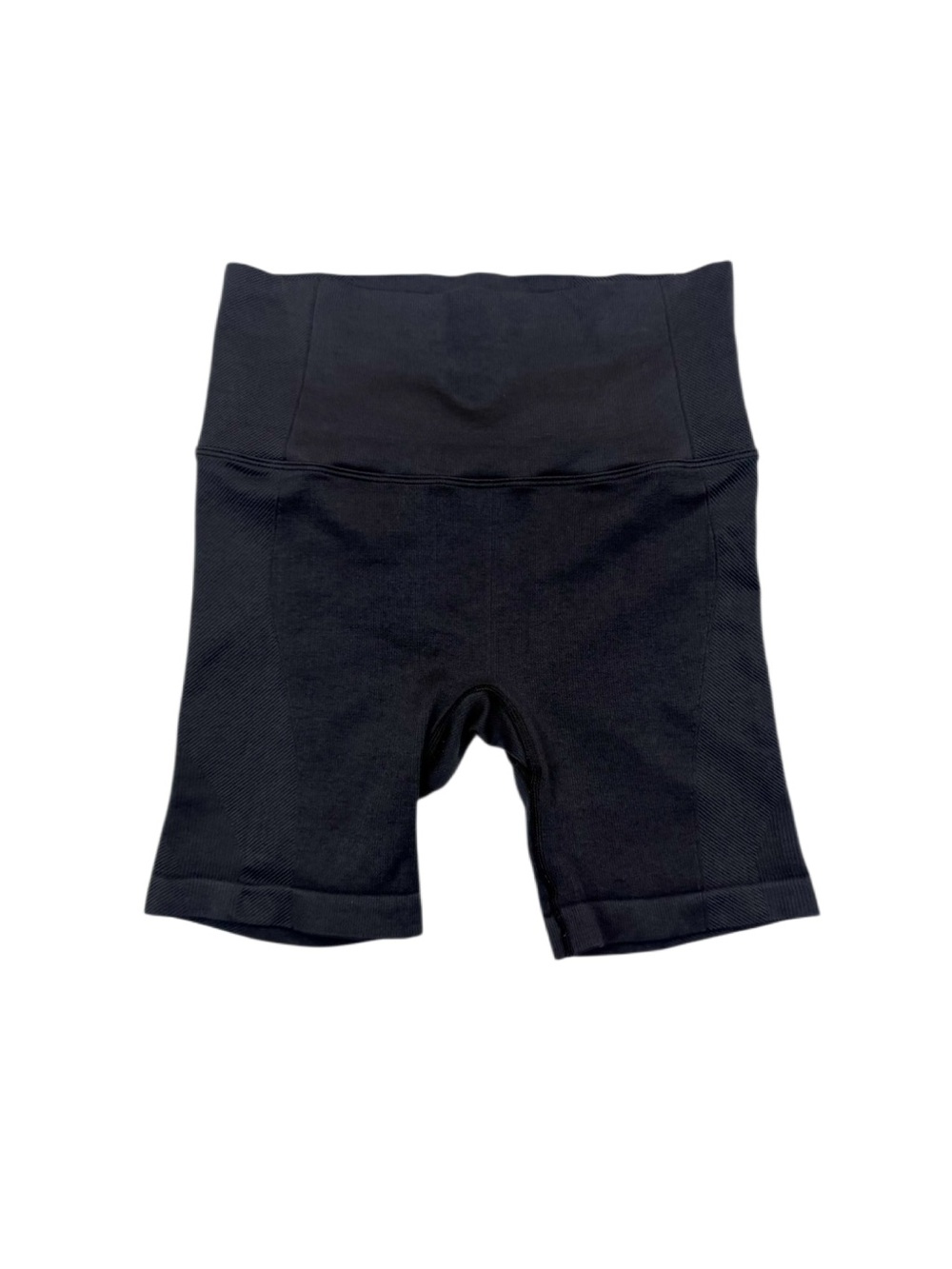 All in Motion Black Ribbed Bike Shorts Size Medium